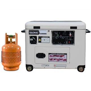 380V 10kVA Generator electric trifazat pe benzină pe gaz