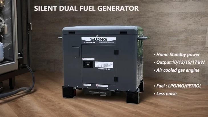 12kw Portable Generator Dual Fuel